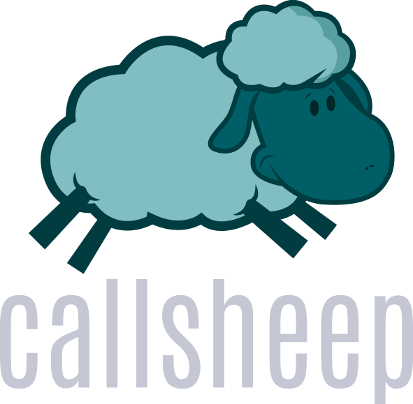 callsheep logo grau